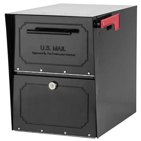 heavy duty steel us mail wall boxes|strongest mailbox post mounted.